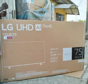 Lg 75" Uhd Webos Android Tv *Model 75ur78* Free Delivery