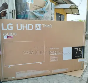 Lg 75" Uhd Webos Android Tv *Model 75ur78* Free Delivery
