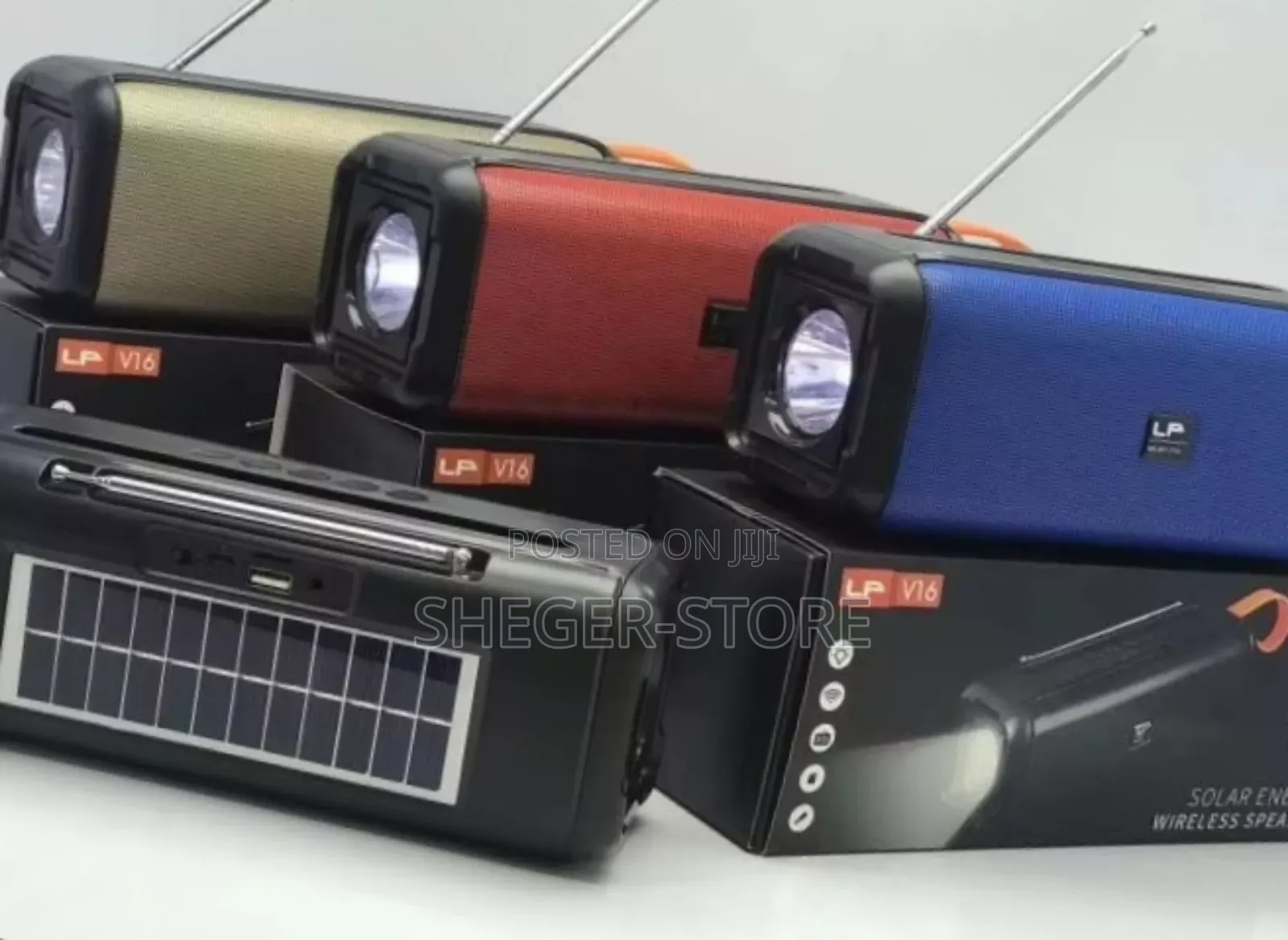 Orginal Lpv16 Solar Wireless Speaker