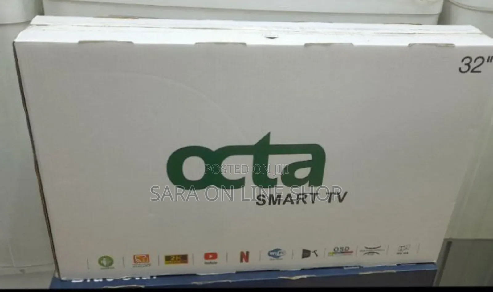 $◆Octa 32" Uhd Smart Tv ◆Free Delivery ◆5year Warranty