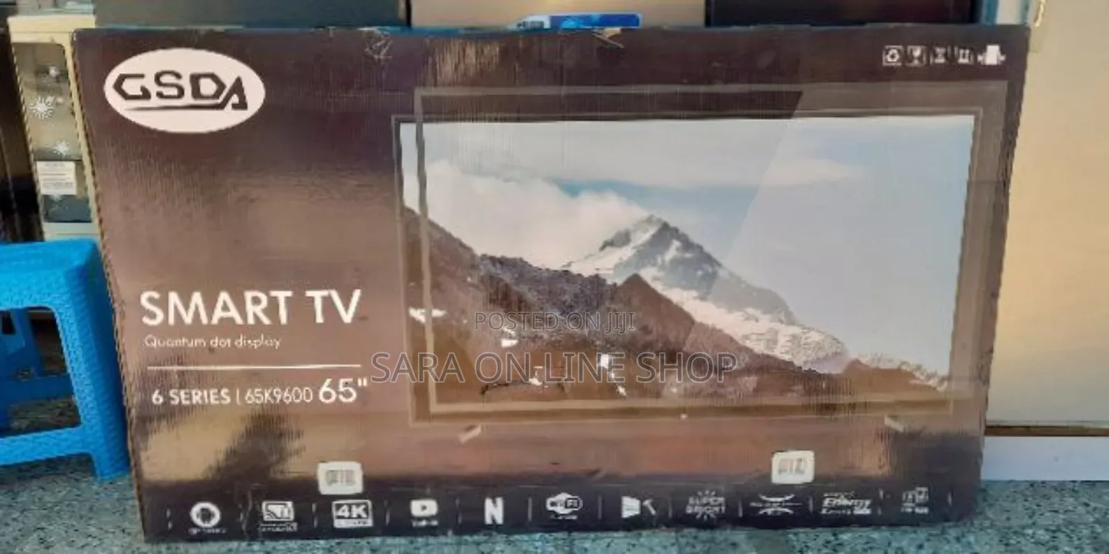 Gsda 65" 6 Series Tv Double Glass Free Delivery