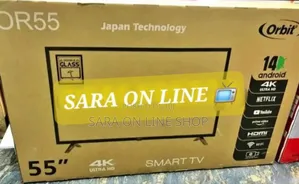 Orbit 55" Uhd Tv New 2025 Model Free Delivery