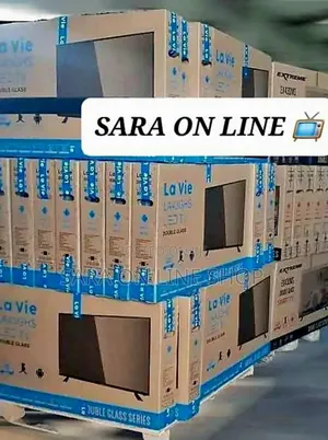 ☆La Vie 43" Led Smart Tv °•Double Glass New 2025 Model °•