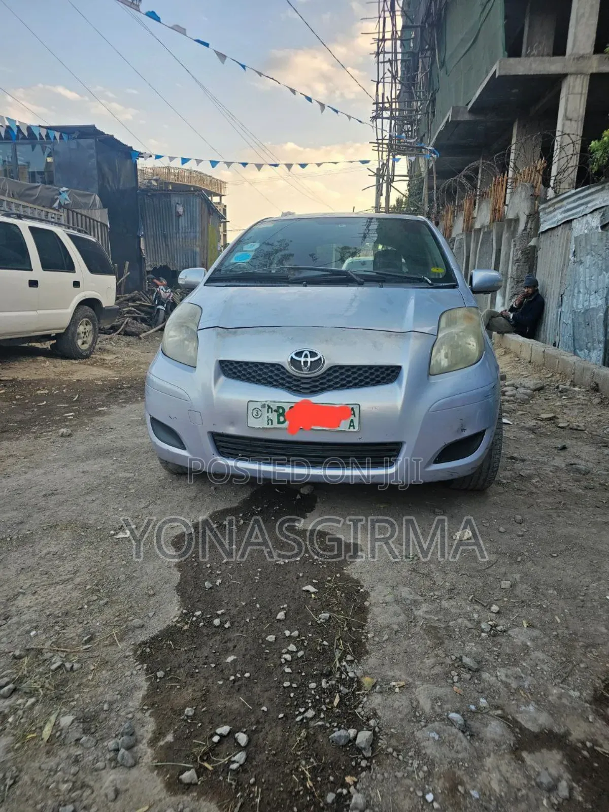 Toyota Yaris 2010 Blue