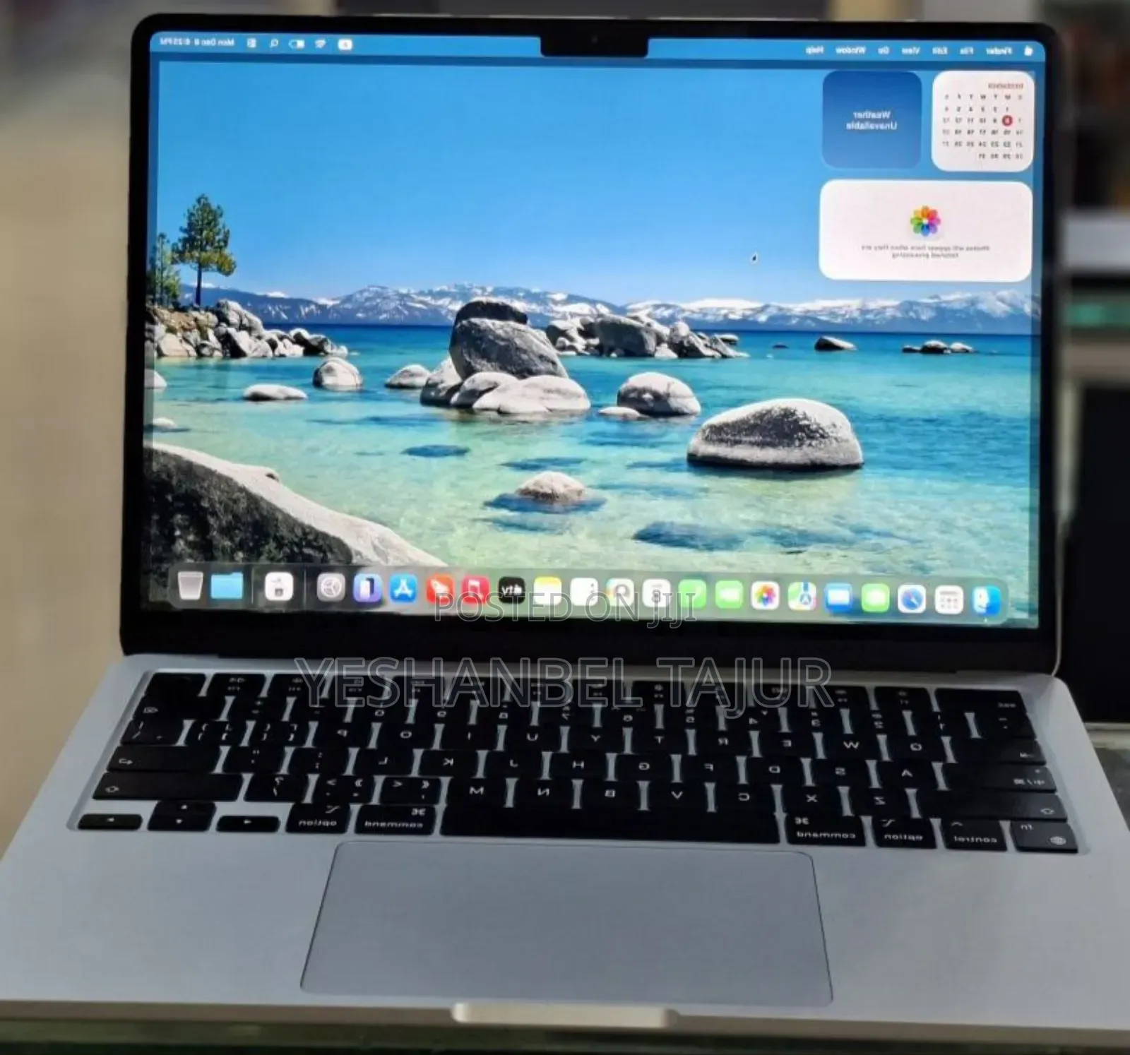 New Laptop Apple MacBook Air 2022 M2 8GB Apple M2 SSD 256GB