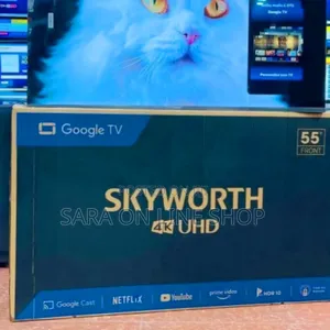 Sky Worth 55" Uhd Google Tv (New 2025 Model) 10year Warranty