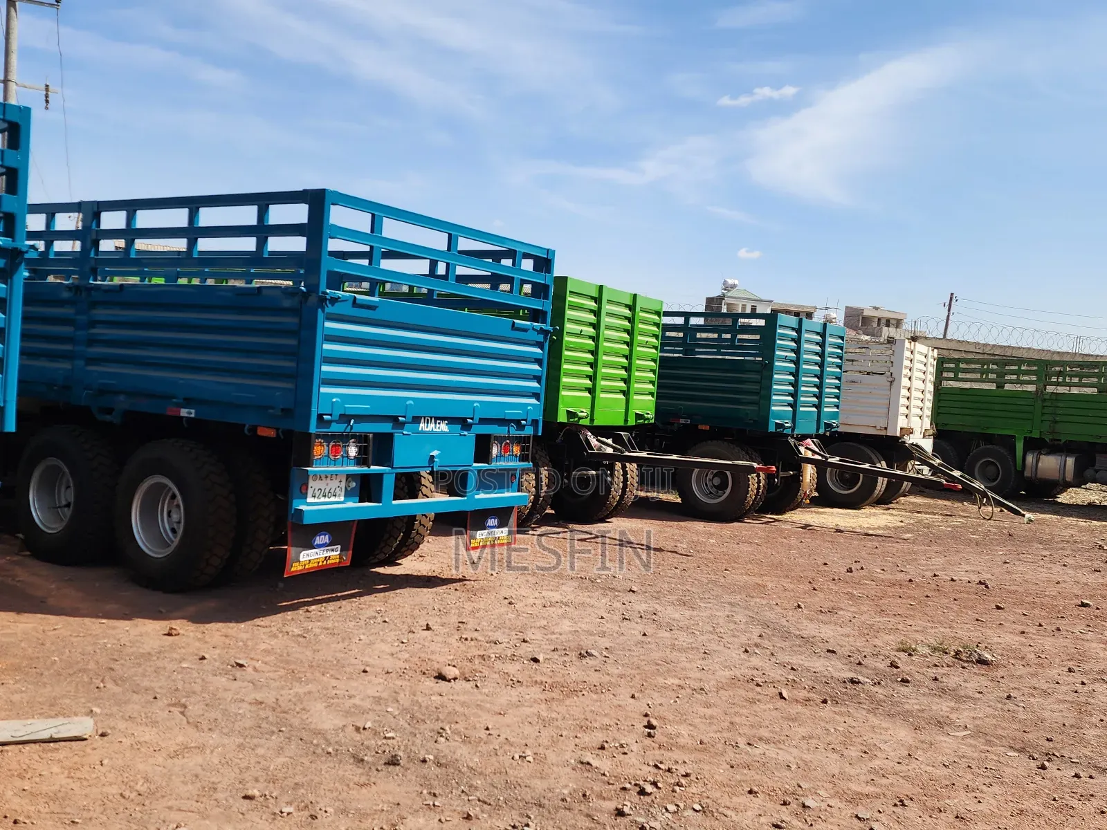 የሚከራይ 2025 Tesabi ተሳቢ