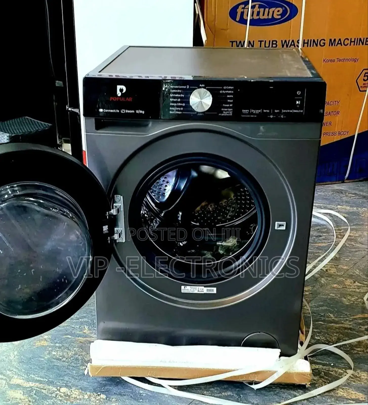 Popular Automatic Washing Machine 12/8kg Wash End Dryer