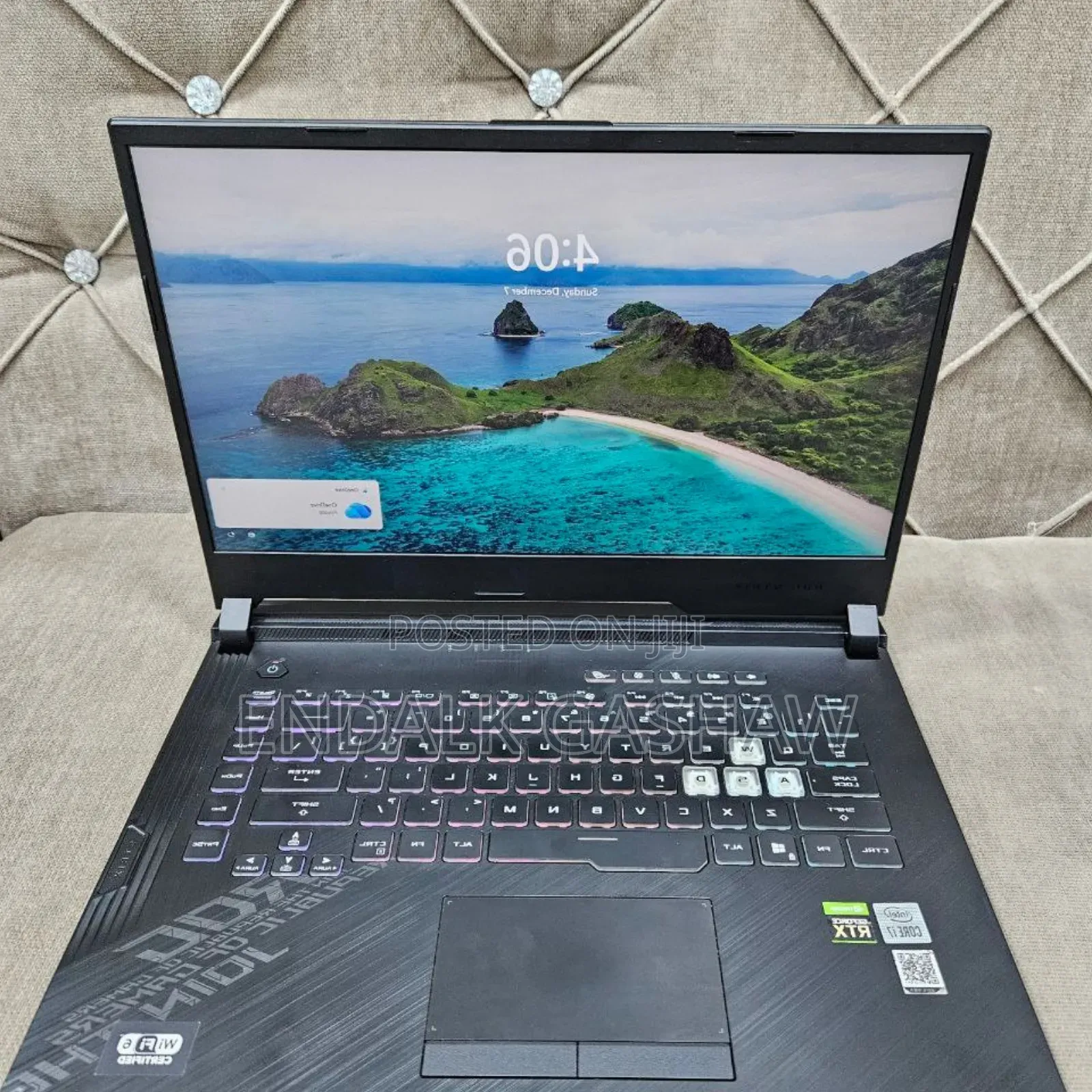 New Laptop Asus ROG Strix G15 16GB Intel Core I7 SSD 512GB