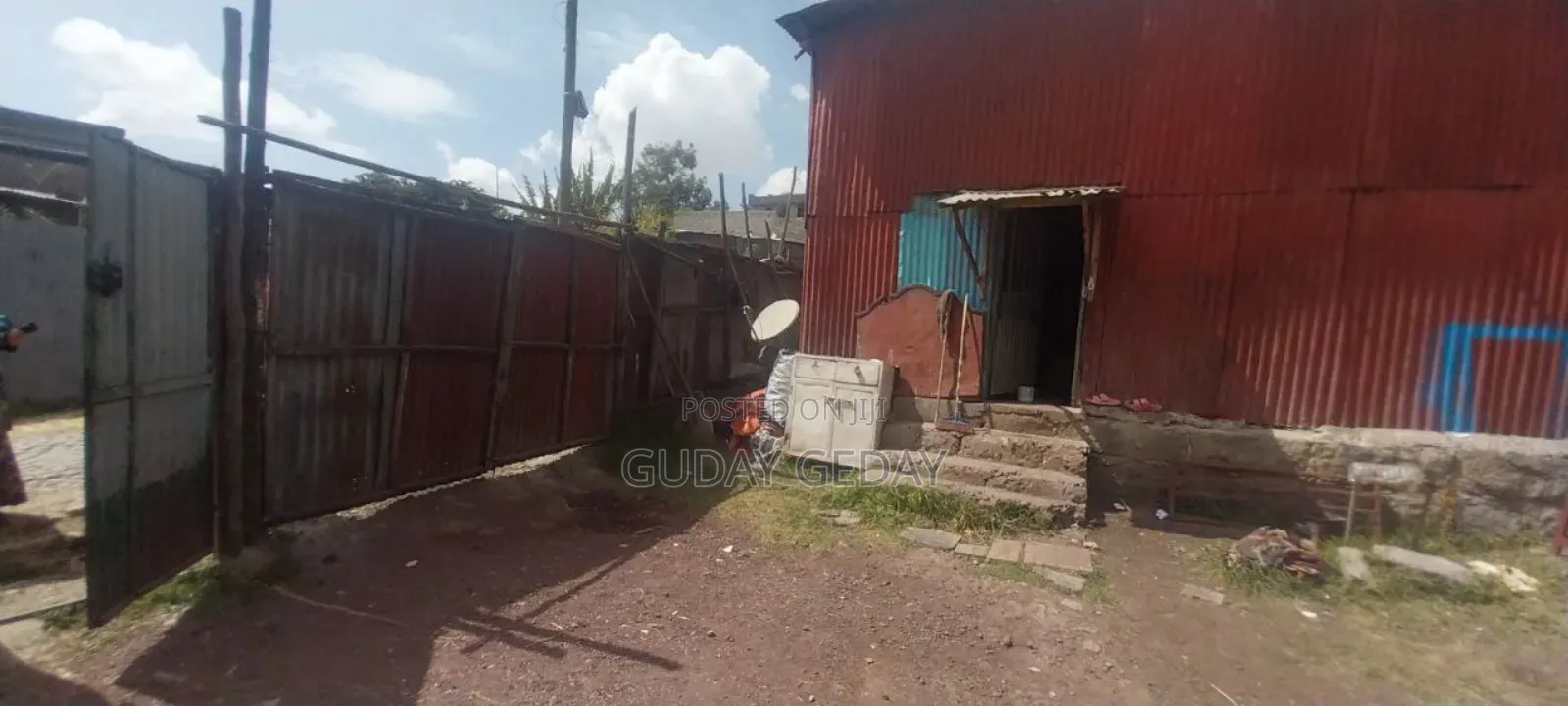 434 ካሬ ባዶ ቦታ ቃሊቲ ቸራሊያ ጀርባ