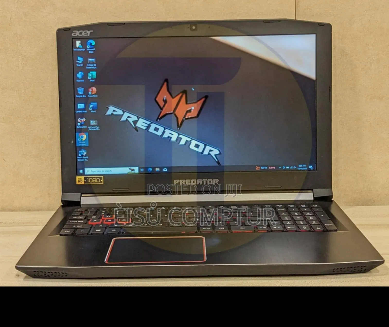 New Laptop Acer Predator 15 16GB Intel Core i7 SSD 256GB
