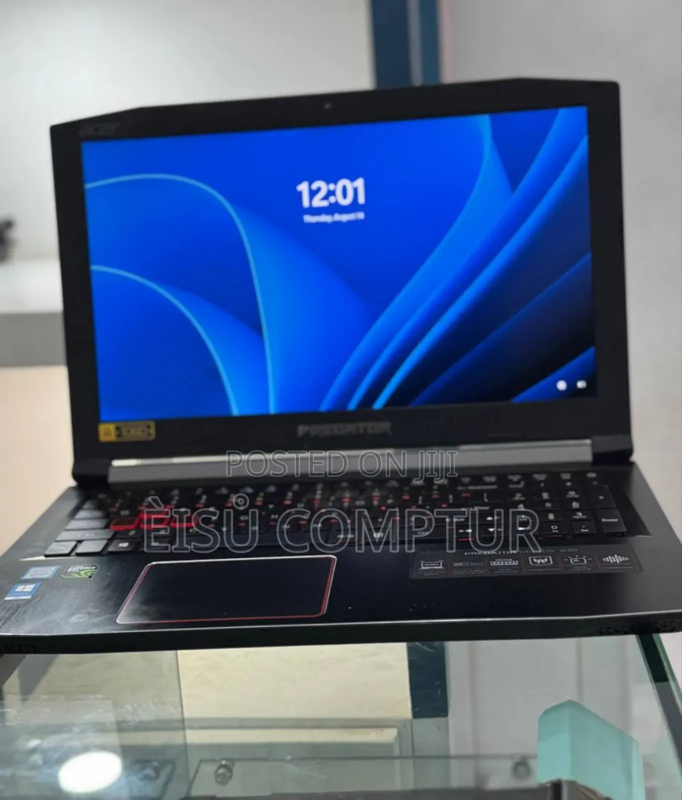 New Laptop Acer Predator 15 16GB Intel Core i7 SSD 256GB