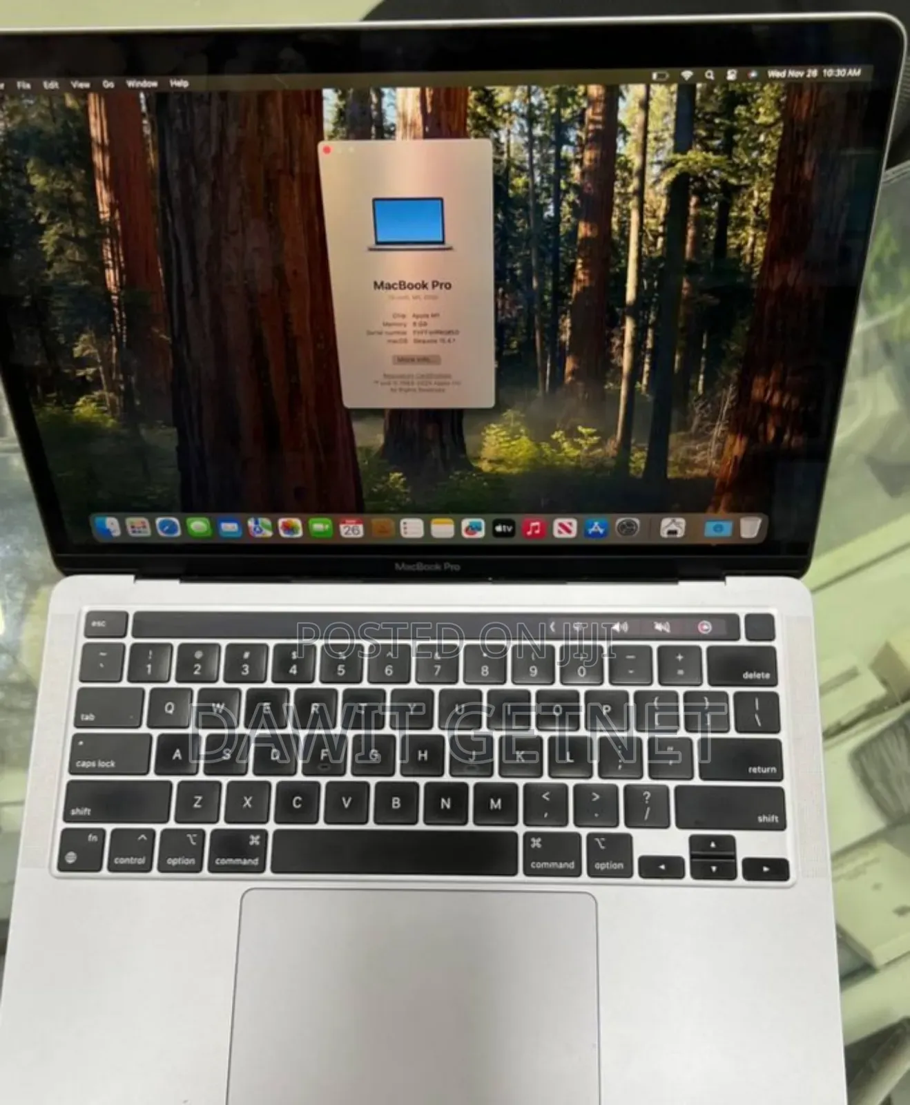 New Laptop Apple MacBook 2020 8GB Apple M1 SSD 256GB