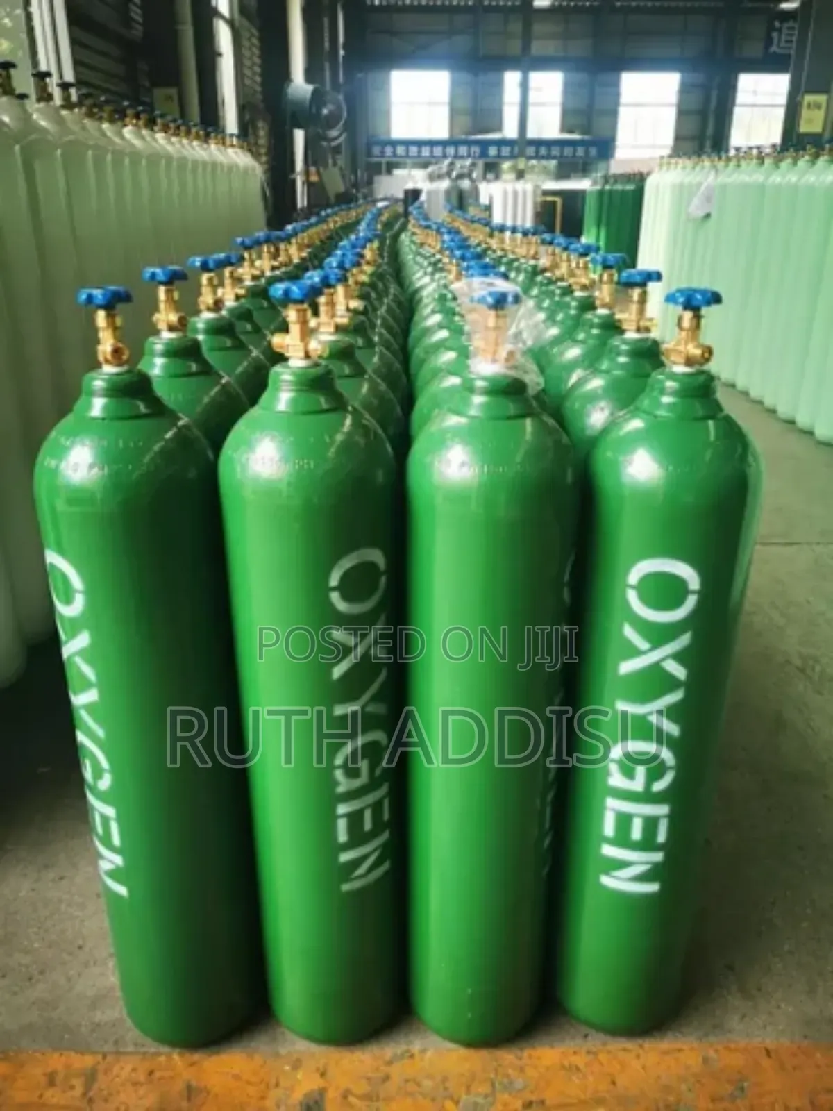 Oxygen 10l 20l 40l and 50l New All Available in Ethiopia輕壓oxygen Cylin