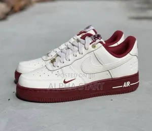 Photo - Nike Air Force 1'07 "#Team Red" 40th #Anniversary #Low Shoes #Men