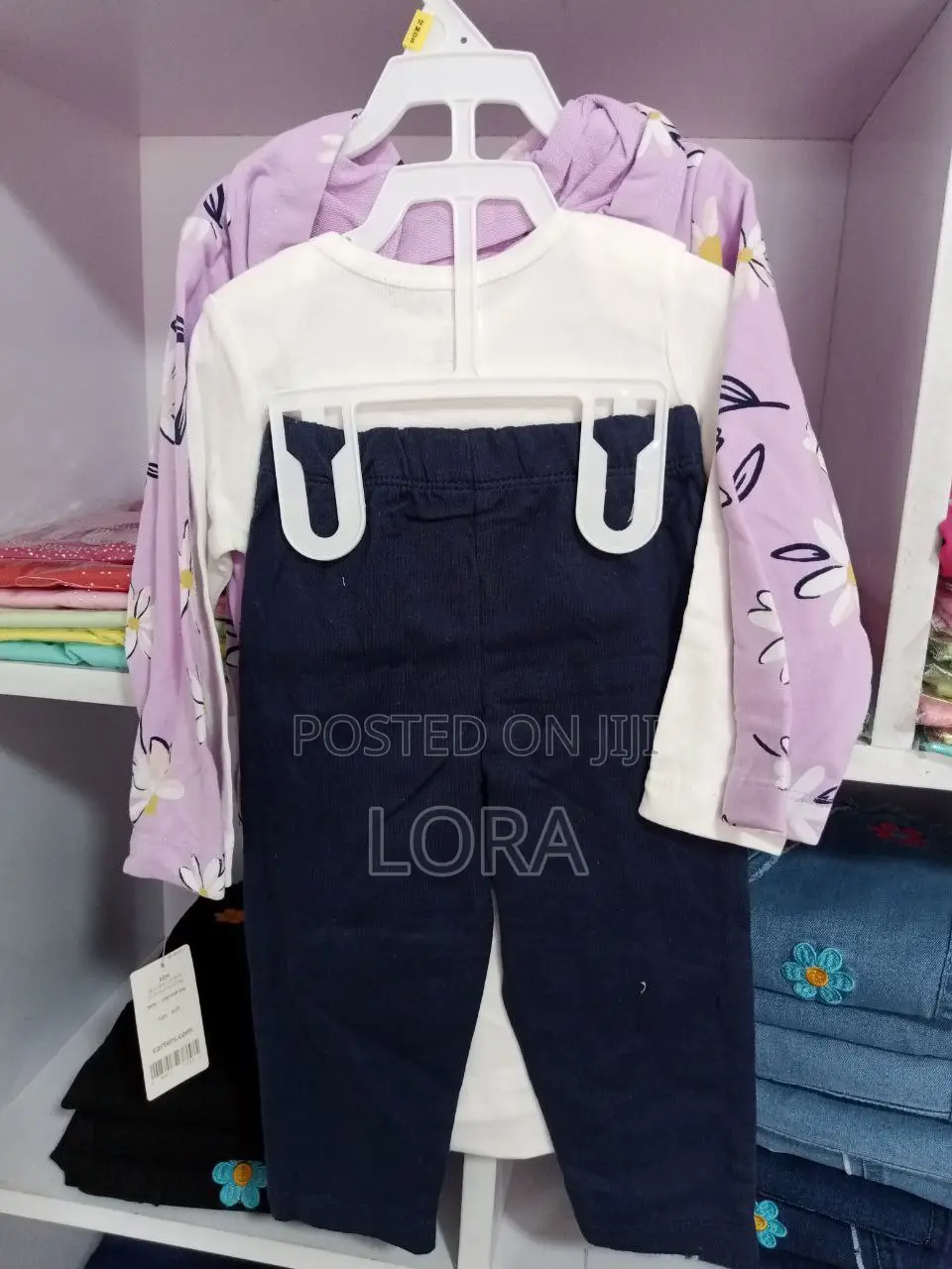 Carter የሴት ሙሉ ታይት ቱታ Girl 3ps