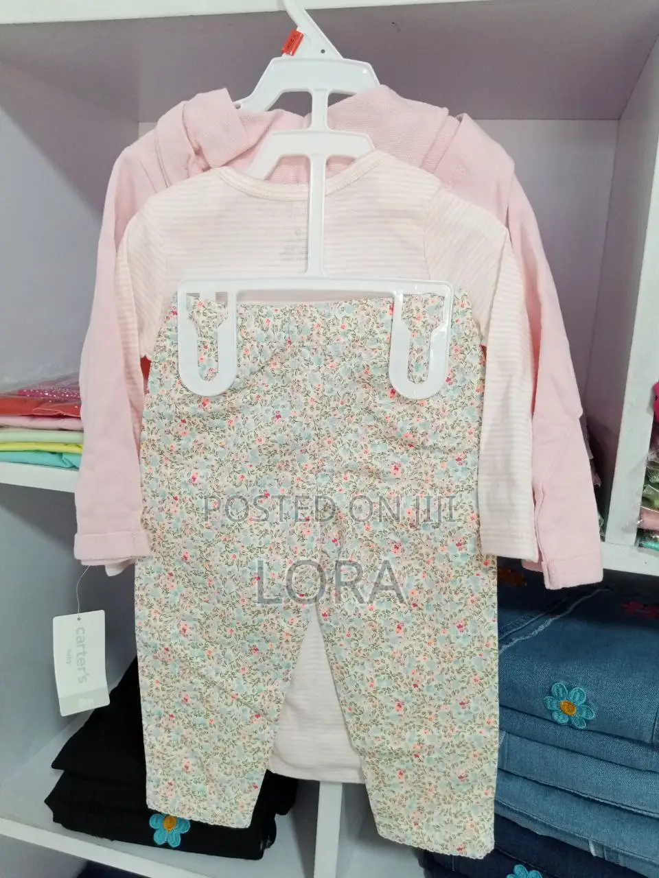 Carter የሴት ሙሉ ታይት ቱታ Girl 3ps