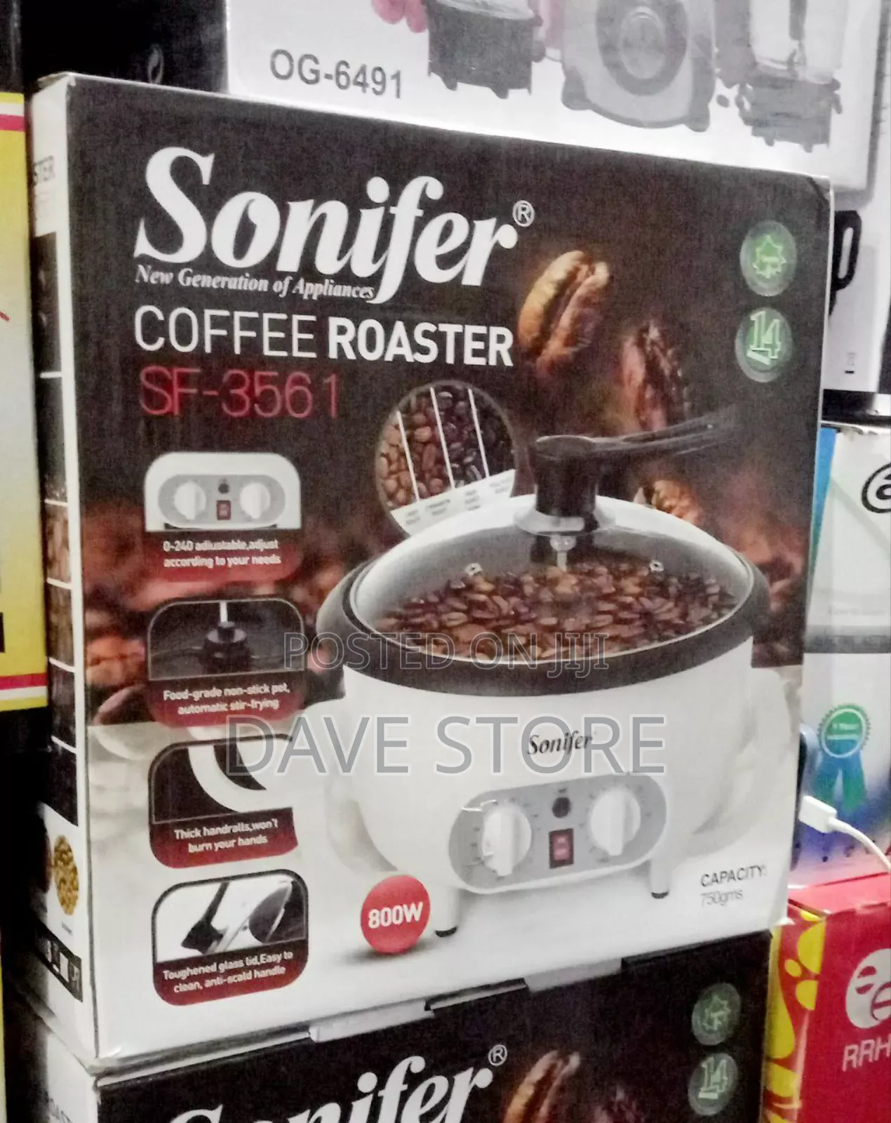 Sonifer Electric Coffee Roaster — 750g
