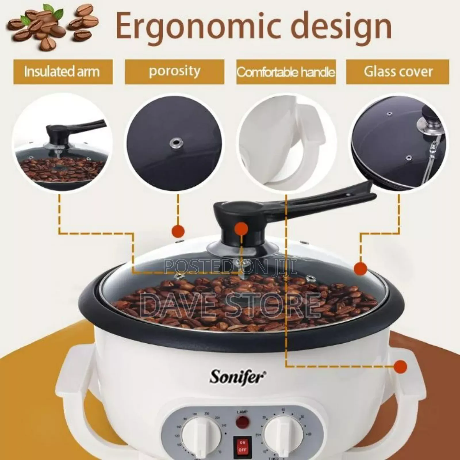 Sonifer Electric Coffee Roaster — 750g
