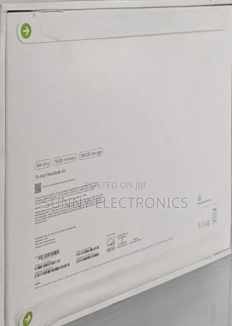 New Laptop Apple MacBook Air 2025 M4 13-Inch 16GB Apple M4 SSD 256GB