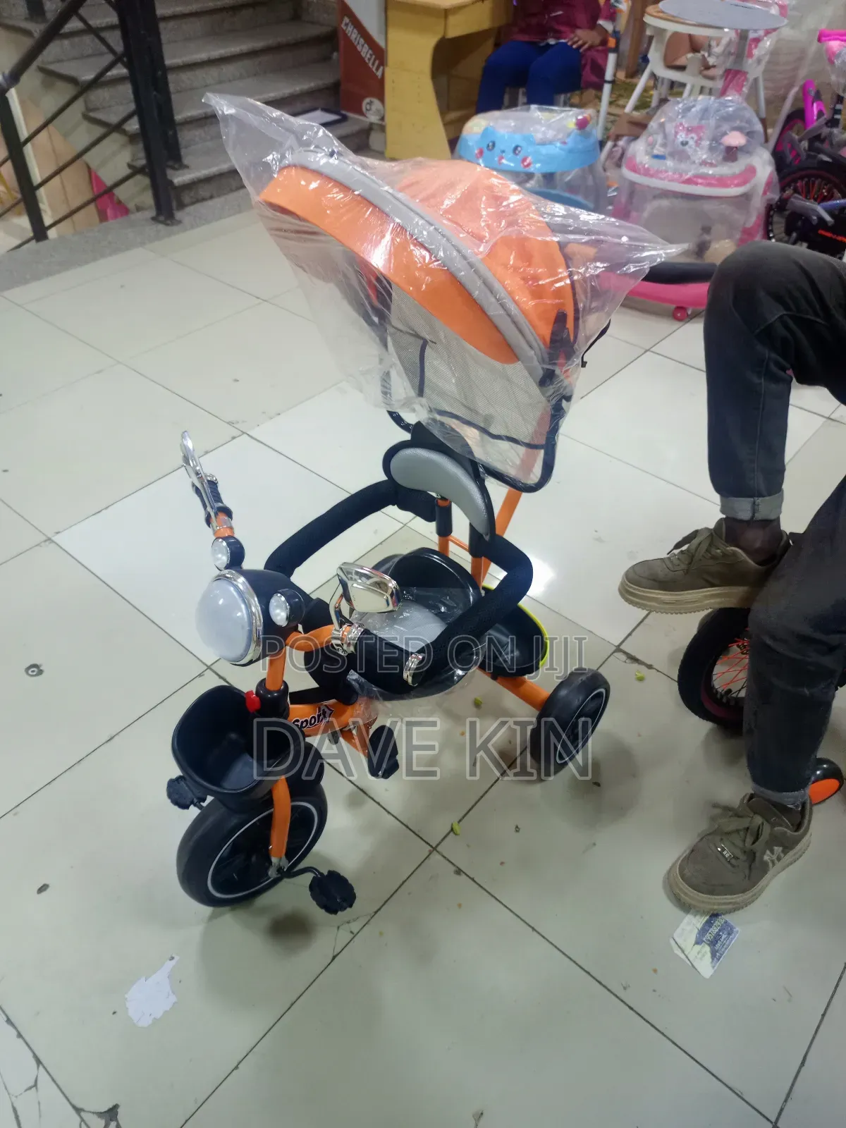 Multifunctional Baby Tricycle And Stroller