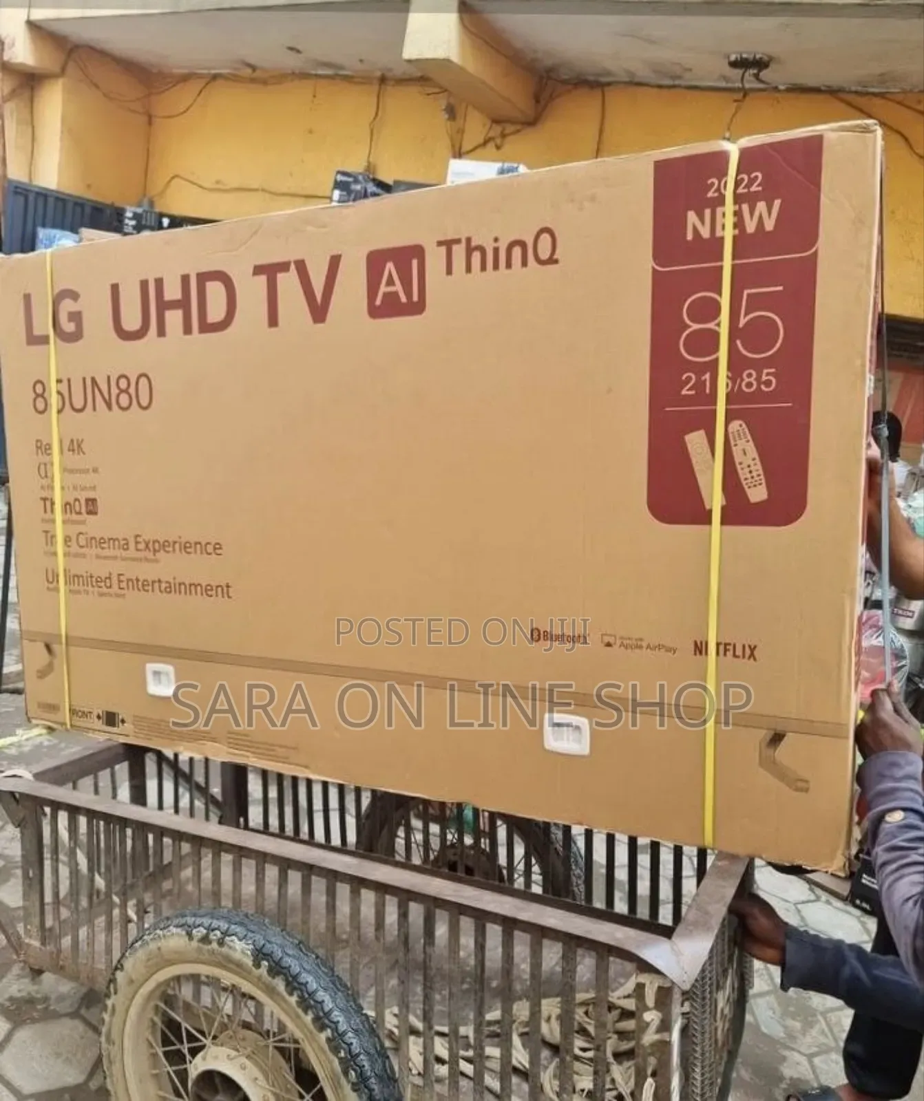 $$Lg 85" Uhd Smart Android Tv *New Model * Free Delivery