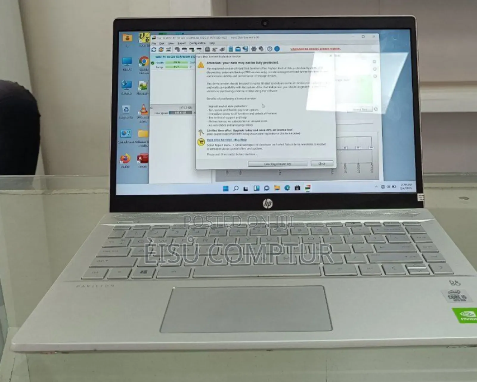 New Laptop HP Pavilion 15 16GB Intel Core I5 SSD 512GB