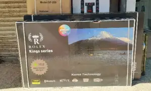 Rolex 55" Led Smart Android Tv New 2025 Model >Free Delivery