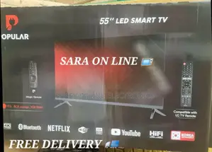 ¤¤Popular 55" Led Smart Tv ¤New Model ¤5year Warranty