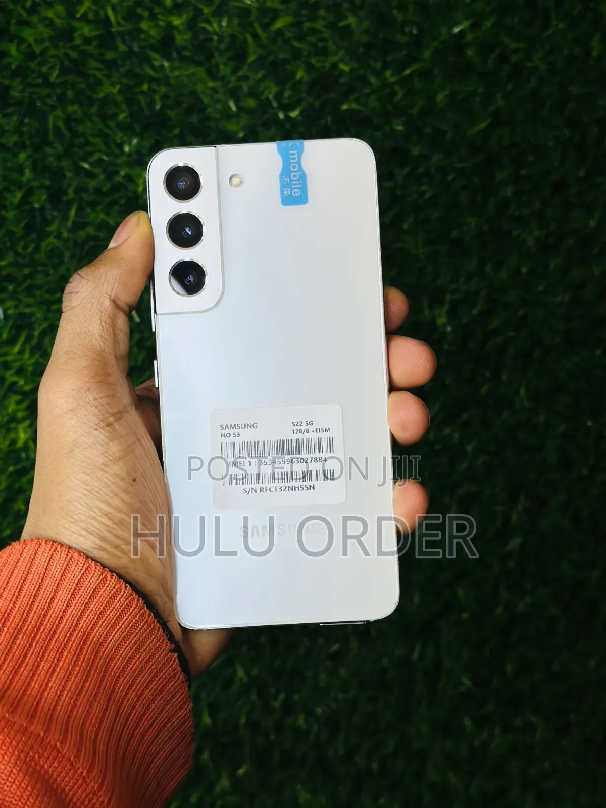 New Samsung Galaxy S22 5G 128 GB White