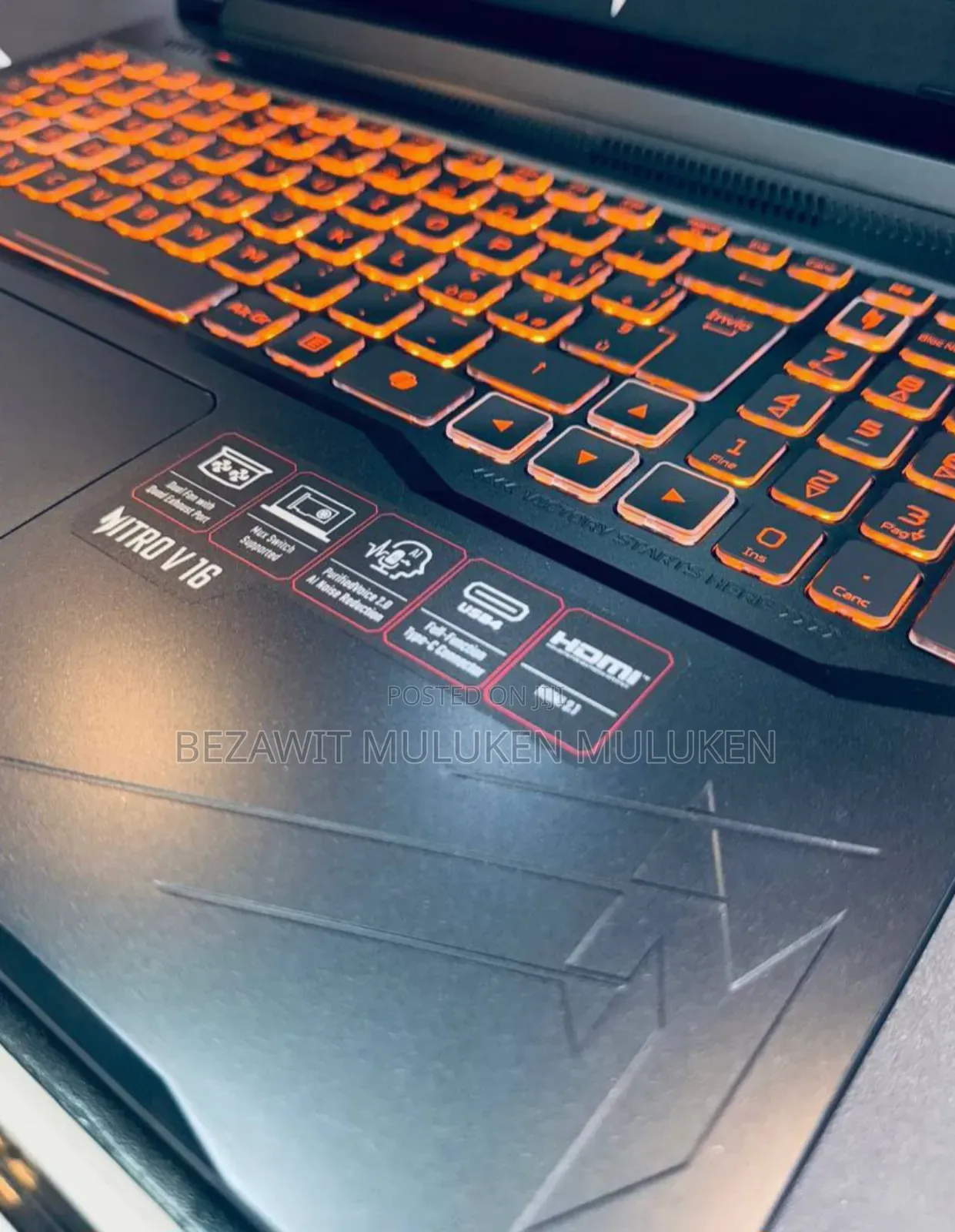 New Laptop Acer Nitro 5 16GB Intel Core I7 SSD 512GB