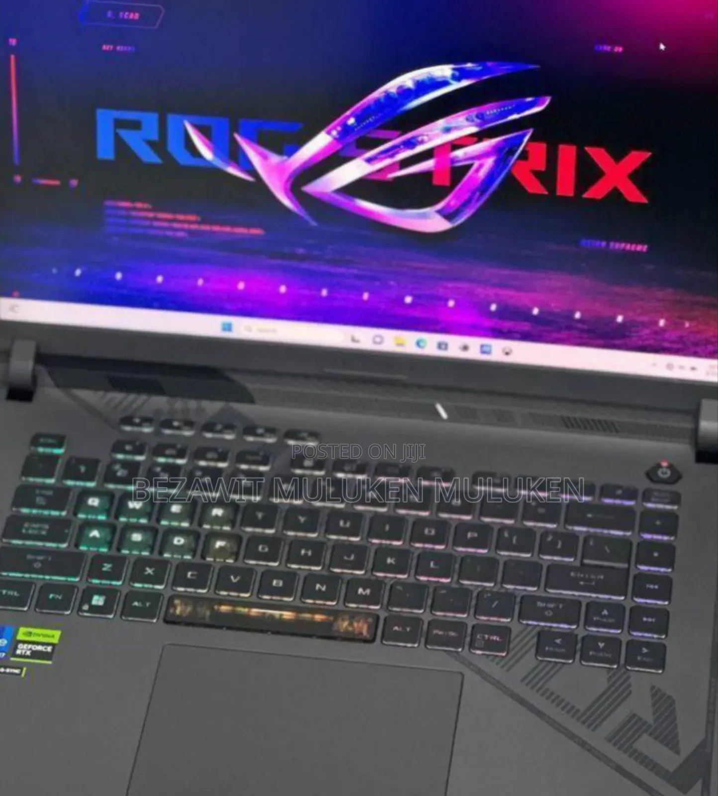 New Laptop Asus ROG Strix G16 G614 16GB Intel Core I9 SSD 512GB