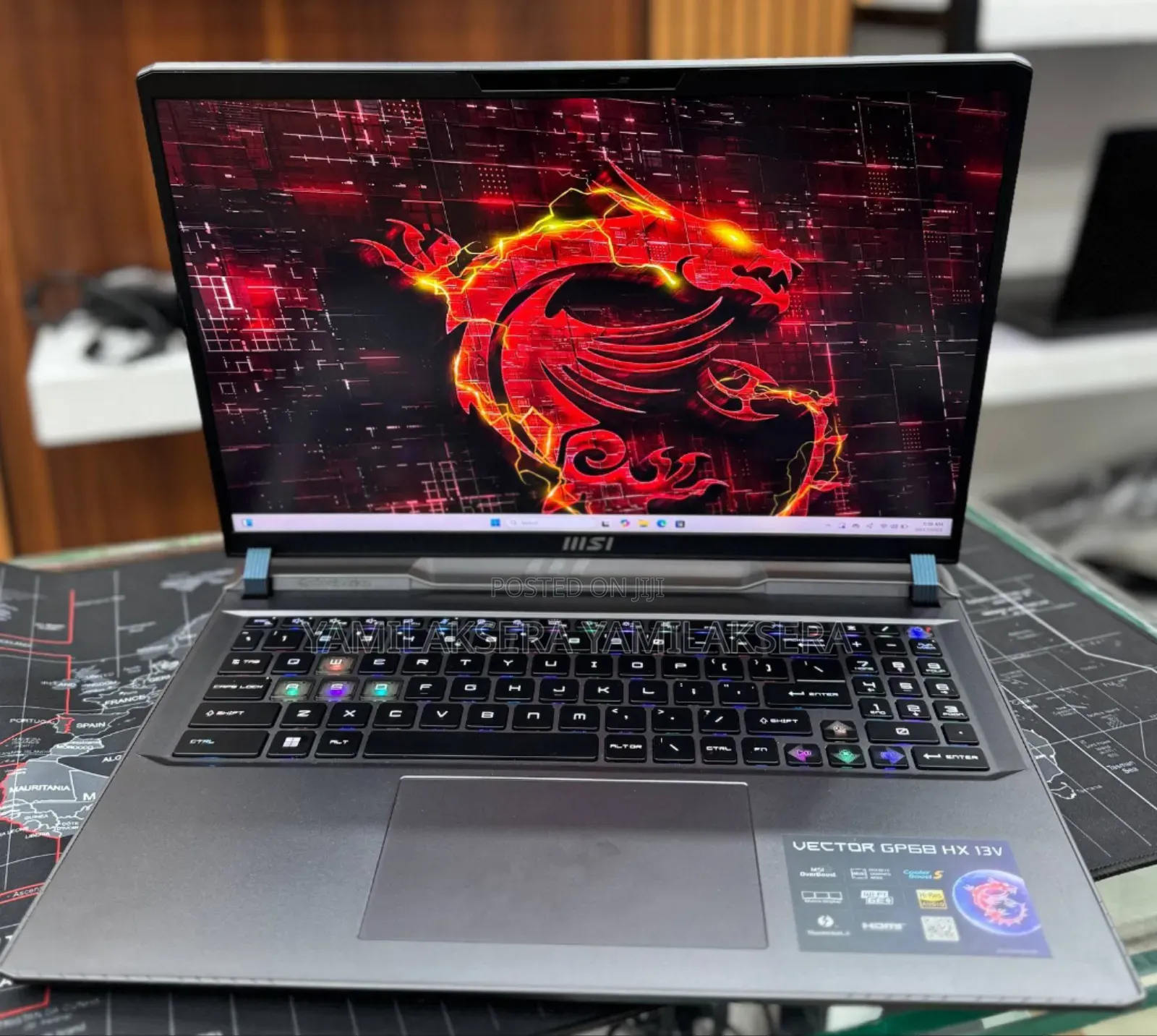 New Laptop MSI Vector GP68 HX 13V 16GB Intel Core I9 SSD 1T