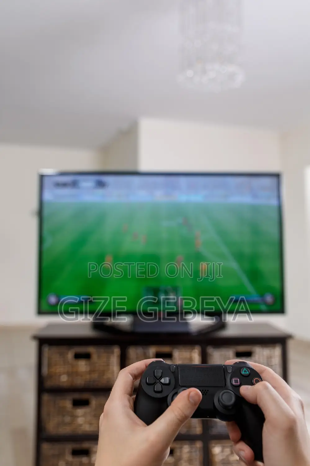 Ps4 With Tv and Joystick