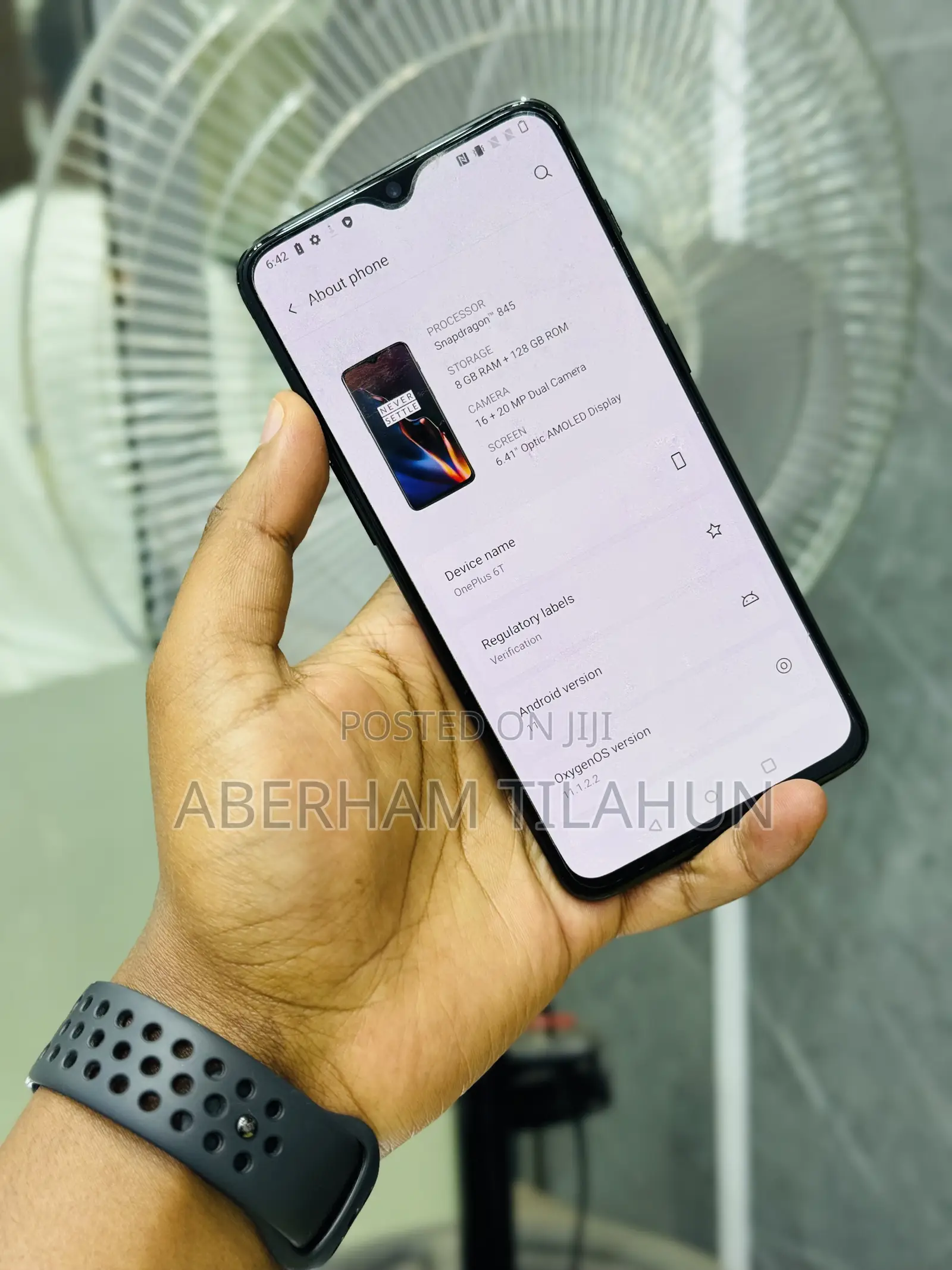 OnePlus 6T 128 GB Black