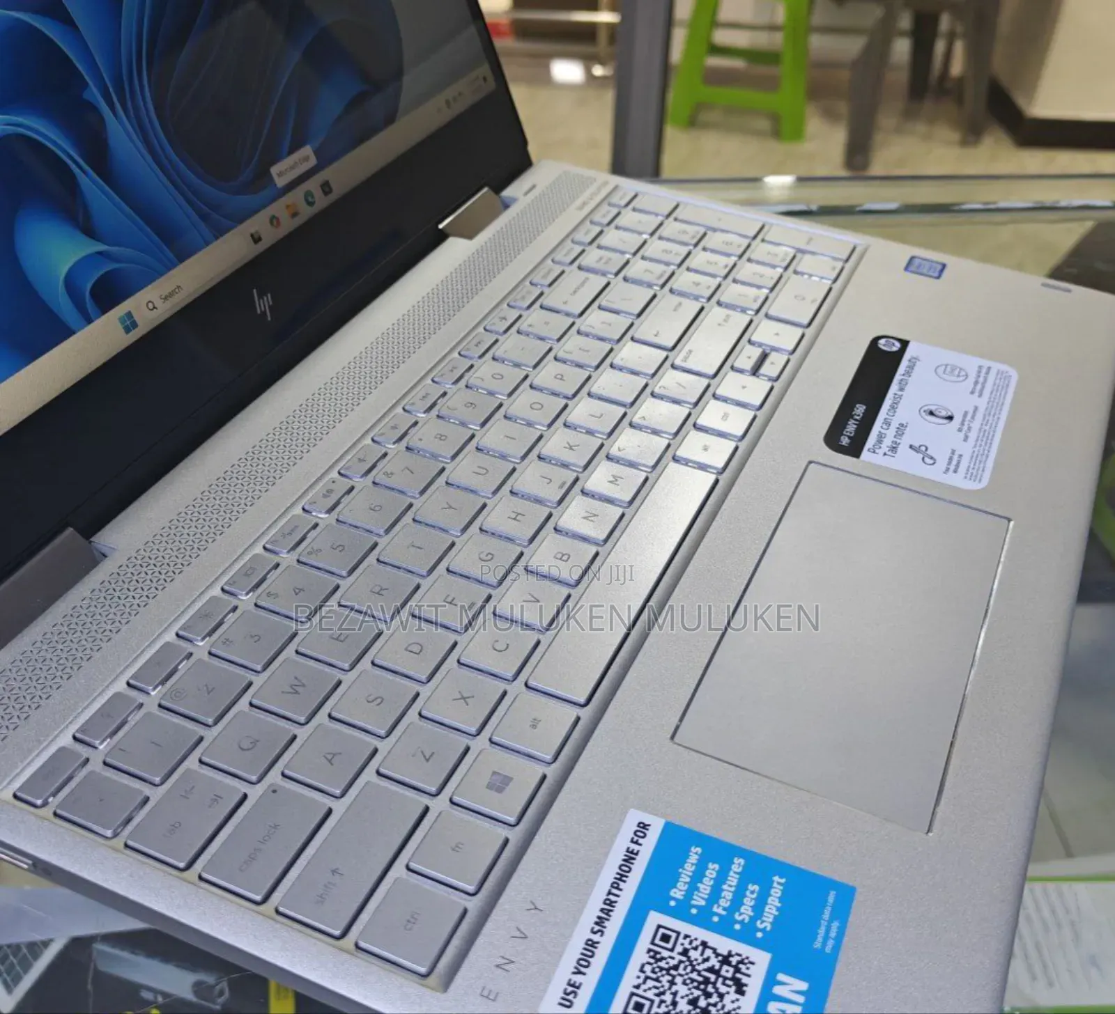 New Laptop HP Envy X360 16GB Intel Core I7 SSD 512GB