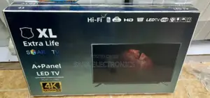 ☆Xl 43" Extra Life Double Glass Led Smart Tv ☆New Model ☆