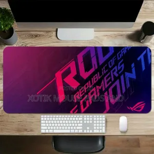 Photo - Asus Republic Of Gamers (Rog) Themed Gaming Mouse Pad - Desk Mat