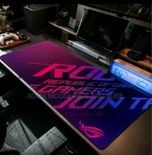 Asus Republic Of Gamers (Rog) Themed Gaming Mouse Pad - Desk Mat