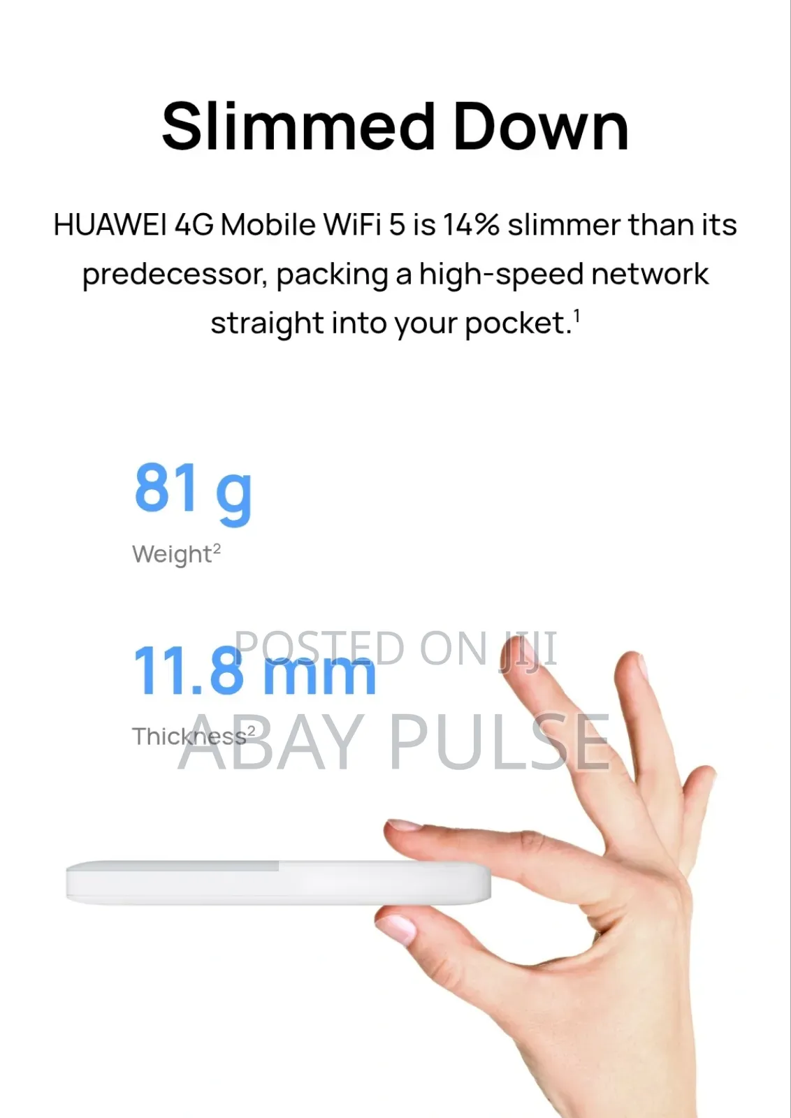 Huawei Wifi 5 Router