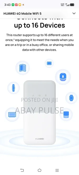 Huawei Wifi 5 Router