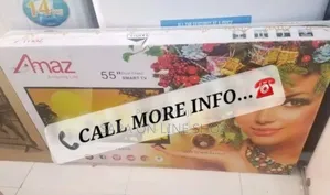 Photo - ◆Amaz 55" Smart Tv ◇New Model ◇10year Warranty