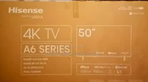■Hisence 50" a-6 Series Tv New 2025 Model ■ Free Delivery