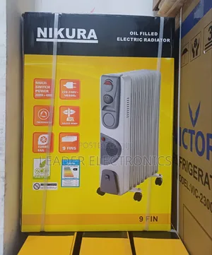 Photo - Nikura Oil Filled Electric Radiator 9 Fin