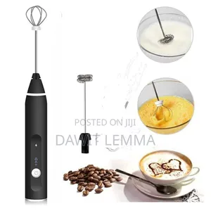 Handheld and Rechargeable Milk Frother and Mixer