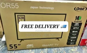 Photo - Orbit 55" Uhd Tv New 2025 Model Free Delivery