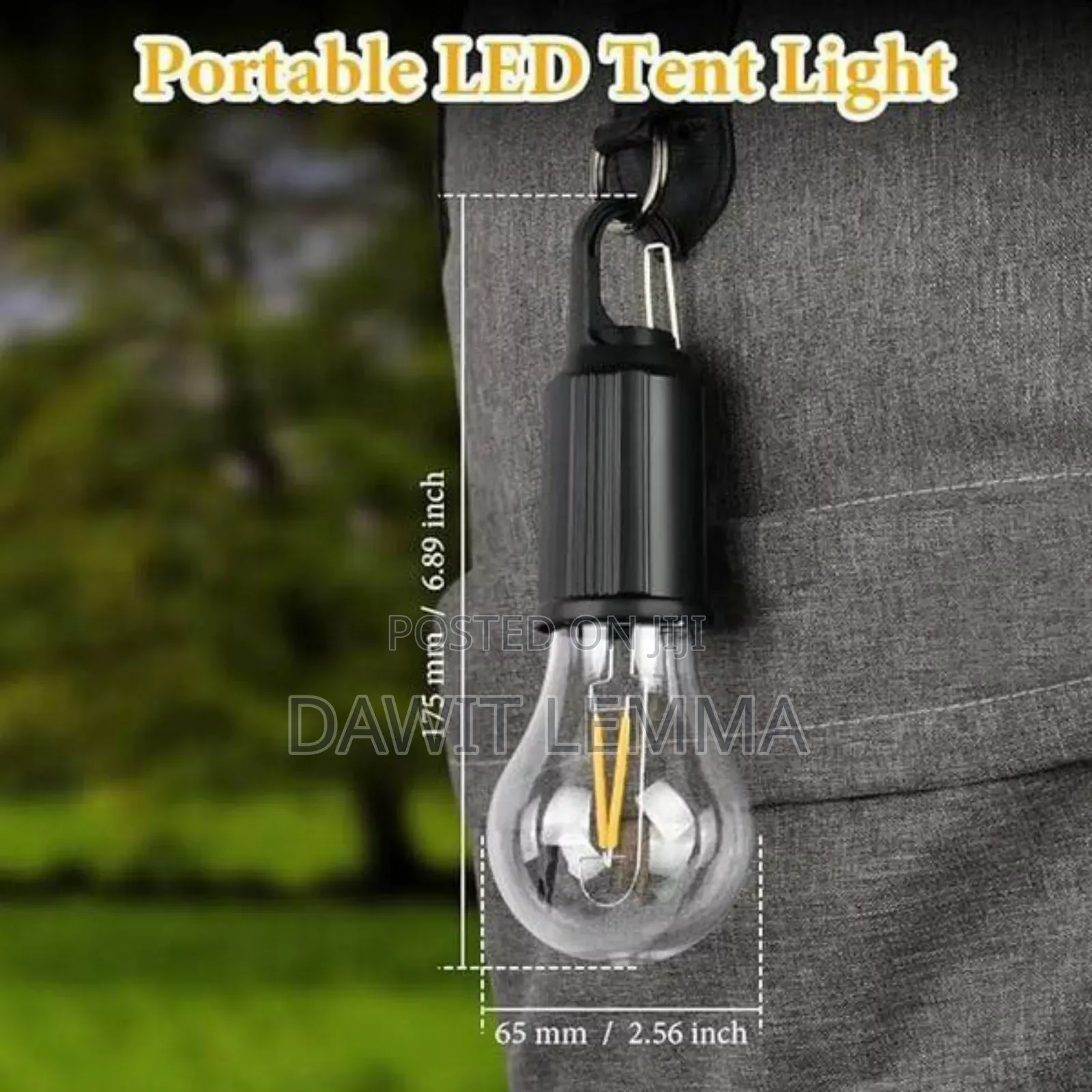 Rechargeable Vintage Camping Light