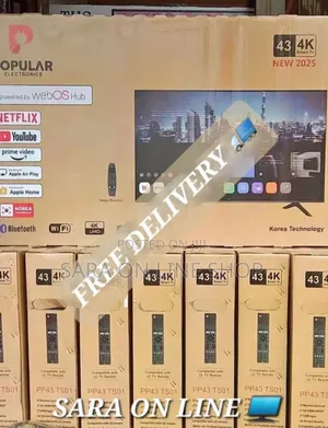 ☆Popular 43" Webos Hub Tv ☆New 2025 Korea 5yeara Warranty