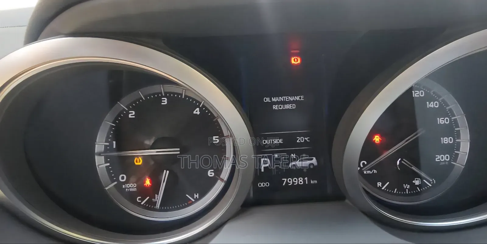 Toyota Land Cruiser 2017 Brown