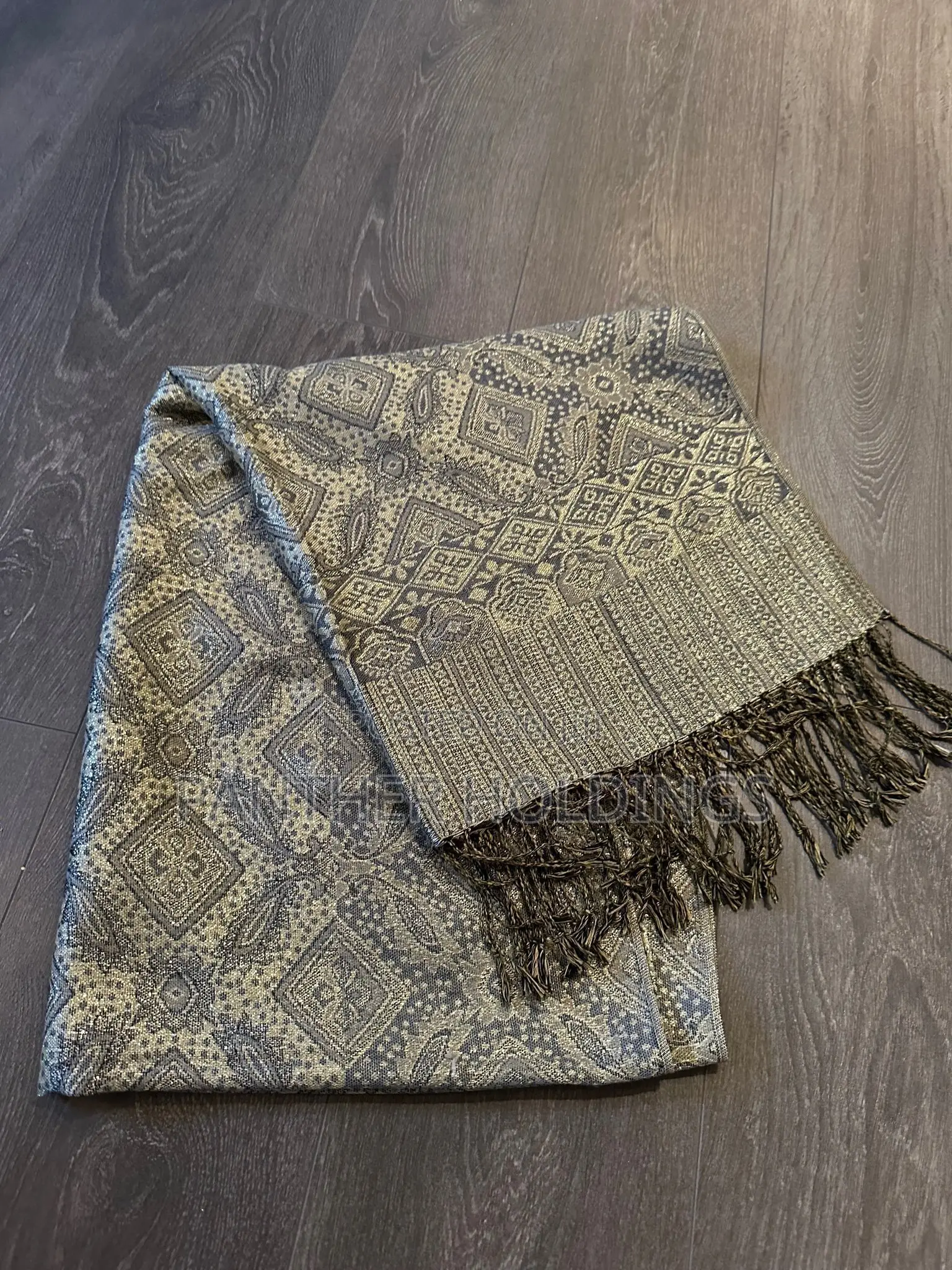 Original -gold-tone Silk Blend Pashmina Scarf